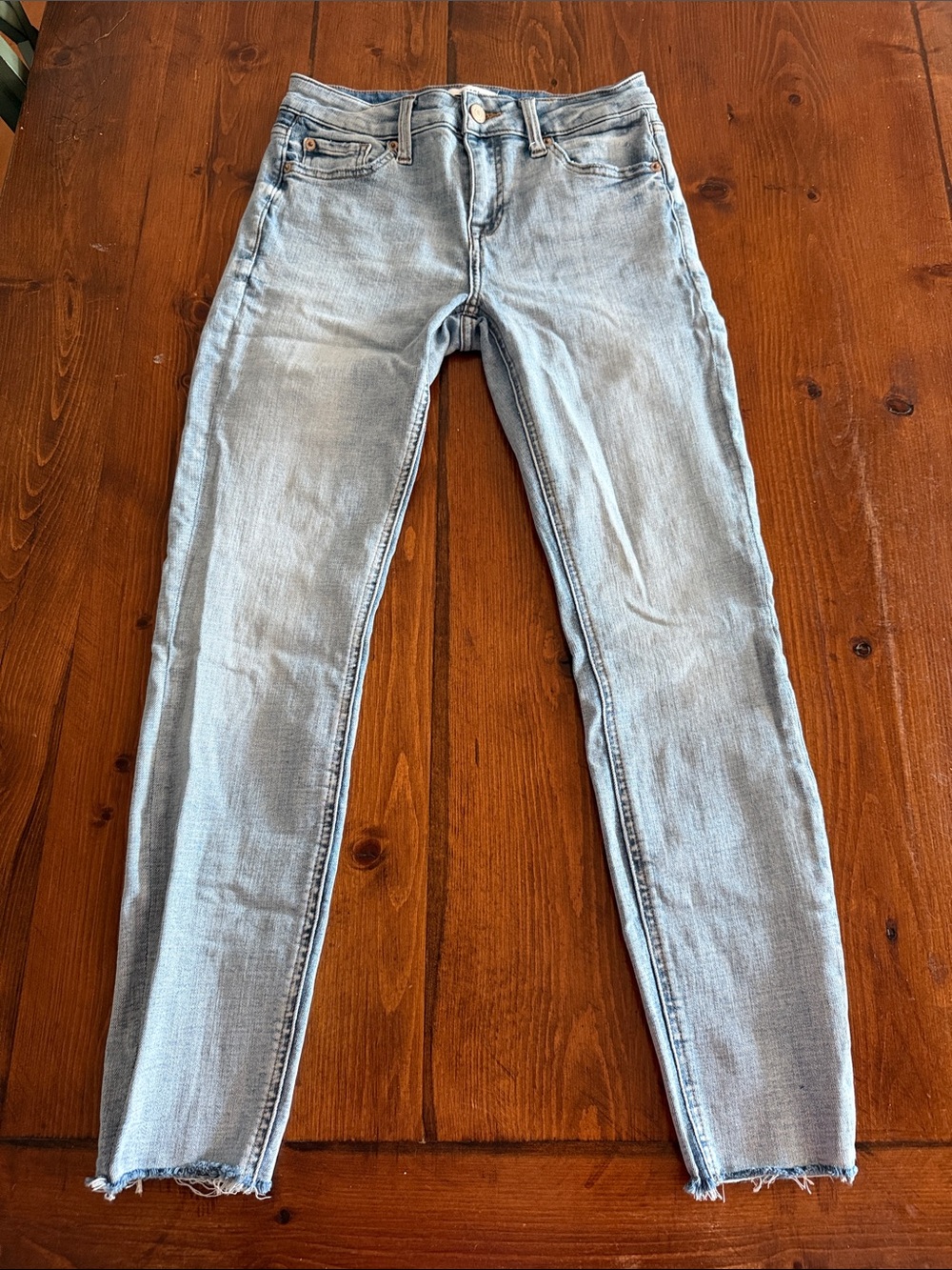 pistola Light Wash Skinny Jeans
